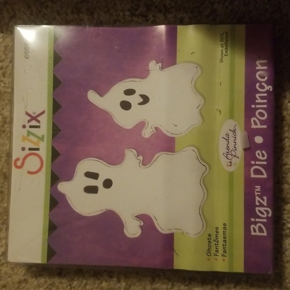 Sizzix Bigz Ghosts die.